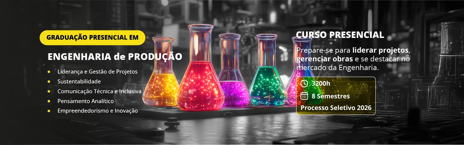 Banner Engenharia de Produção